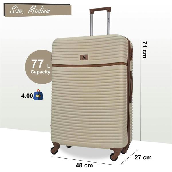 Eagle Luggage Hardshell ABS Suitcase Luggage Travel Set