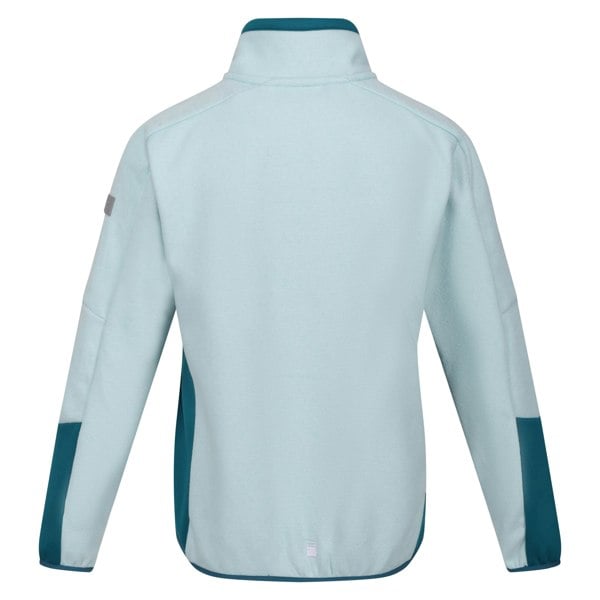 Regatta Childrens/Kids Highton IV Full Zip Fleece Jacket - Sea Haze/Gulfstream