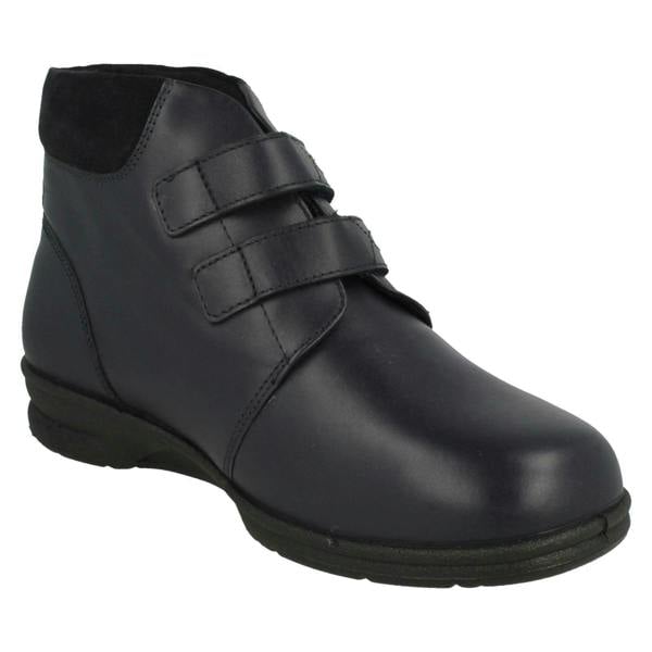 Padders Ladies Padders Wide Fitting Ankle Boots Kathy