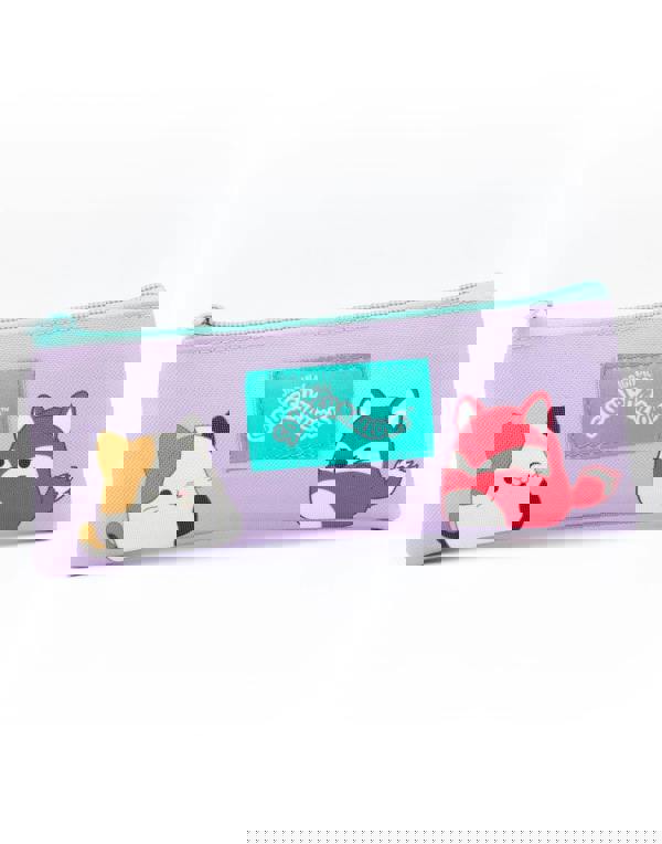 Squishmallows Unisex Kids Purple Printed 4 Piece Backpack Set (One Size)