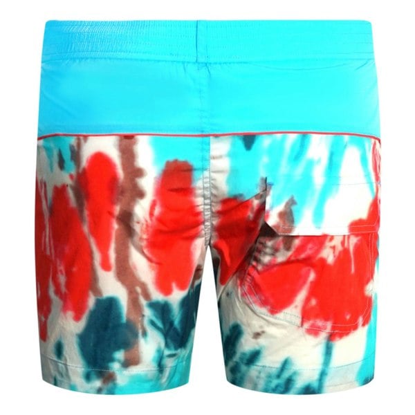 Dsquared2 Tie Dye Design Swim Shorts - Blue