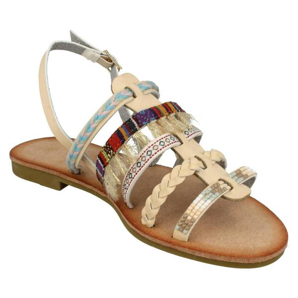 Savannah Ladies Savannah Braided Slingback Sandals