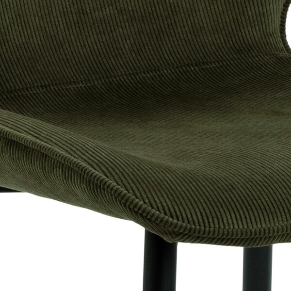 Wyld Haus Set of 4 Larkwood Olive Green Dining Chairs