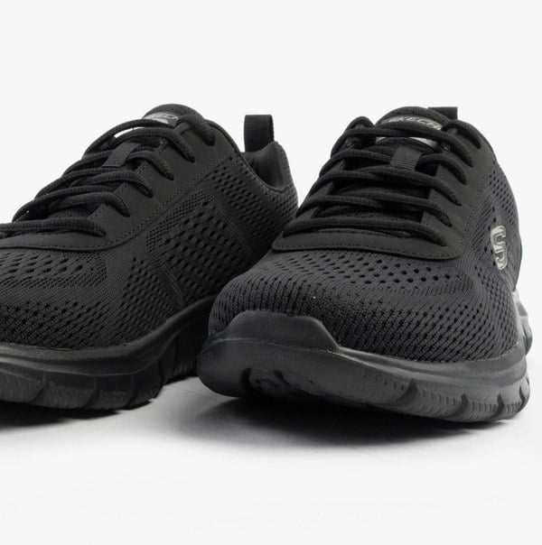 Skechers TRACK - LESHUR Mens Trainers Black