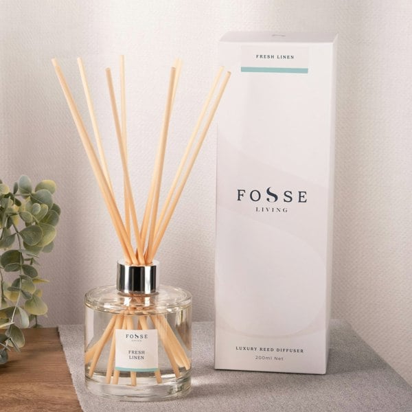 Fosse Living Fresh Linen Reed Diffuser