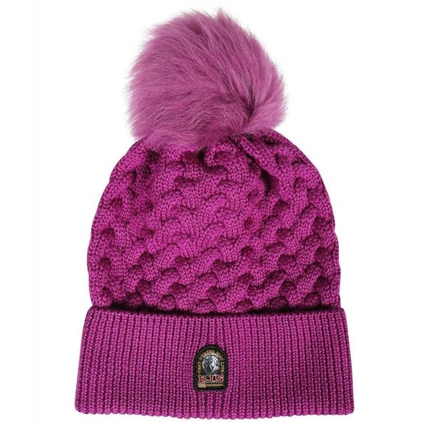 Parajumpers Tricot Pom Beanie - Purple