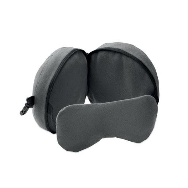 MidOcean 2 in 1 Soft Nuit Travel Set - Stone Grey - 