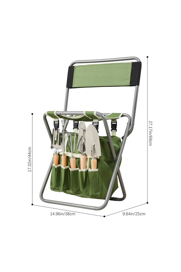 Living and Home Garden Planting Tool Set with Storage Bag