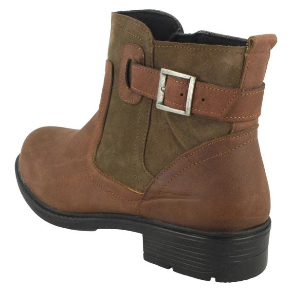 DB Shoes Ladies EasyB Ankle Boots Bernay 78480A