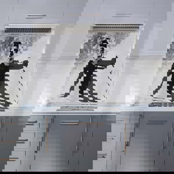 Warren Reed - Designer Glamorous Slopes of the 60s Kitchen Splashback