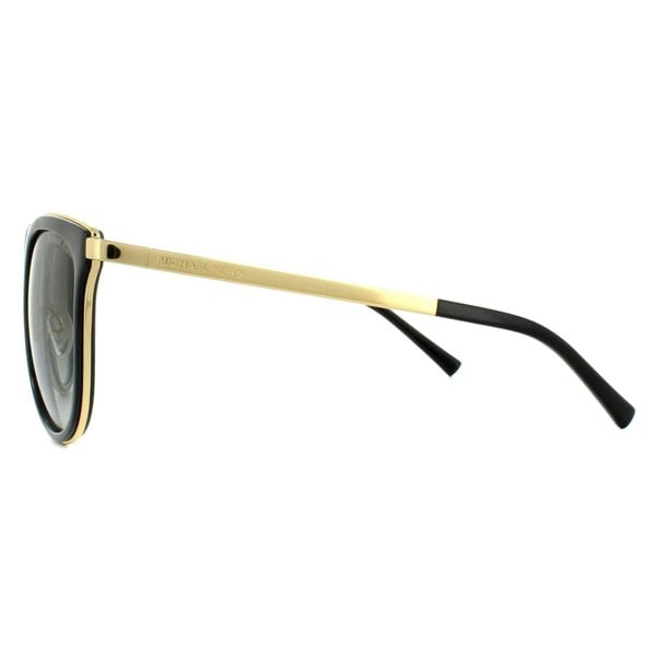 Michael Kors Sunglasses Adrianna 1 1010 110011 Black Gold Grey Gradient