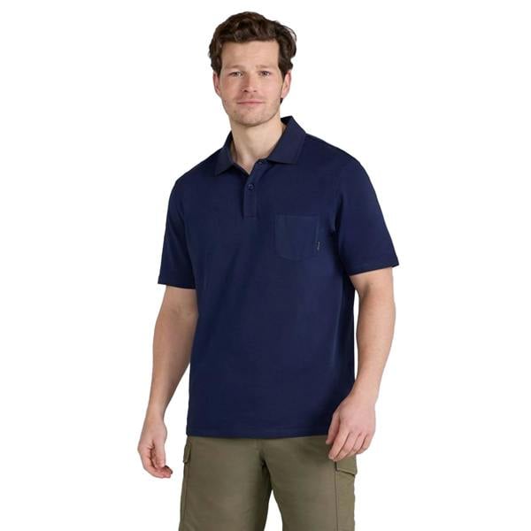 Animal Mens Icon Pique Polo Shirt - Navy