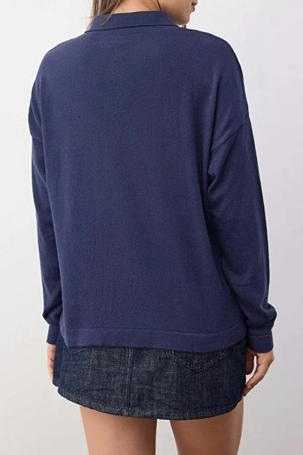 WOVCOR Loose Fit Knit Sweater