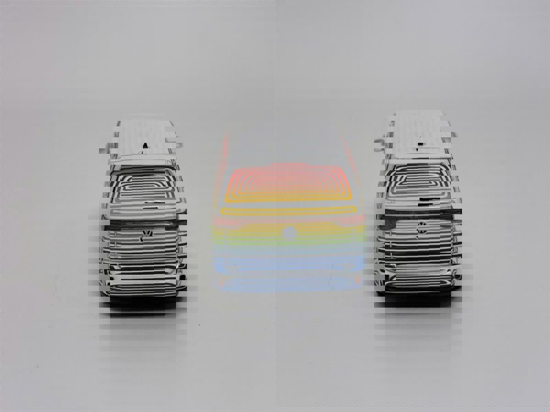 Mini GT Volkswagen ID Buzz Prototype Rainbow LHD 1:64 Mini GT MGT00899L