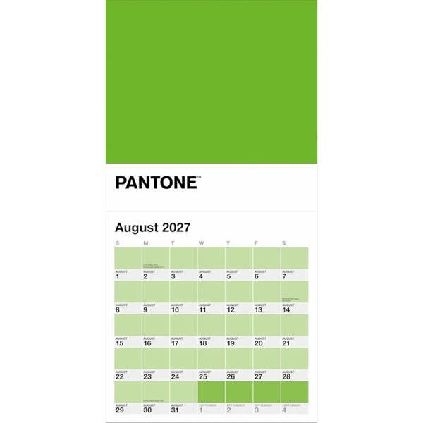 Pantone Calendar 2027, Wall Calendars, Month To View, Art, Gift
