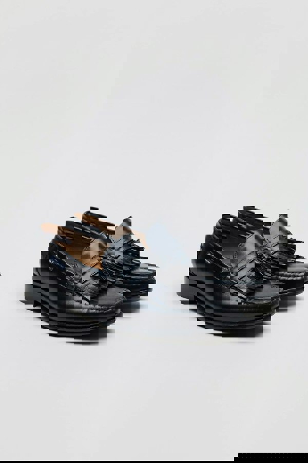 Ben Sherman Buster Leather Men's Black Loafers