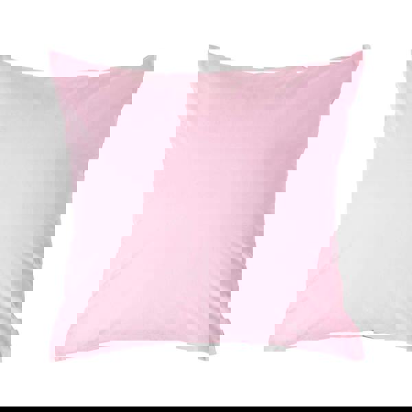 HOMESCAPES Crisp & Cool 200 TC Egyptian Cotton Percale Housewife Pillowcase, European Size