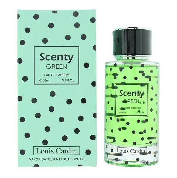 Louis Cardin Scenty Green Eau de Parfum 100ml Spray for Her