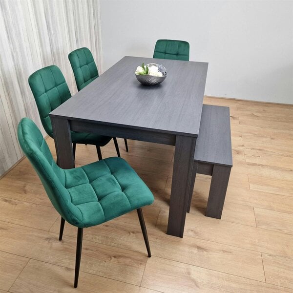 Kosy Koala Dining Table Set with 4 Chairs and a Bench Dining Room and Kitchen table set of 4