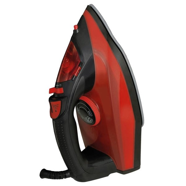 igenix PowerSteam Steam Iron, 2600W, Red/Black