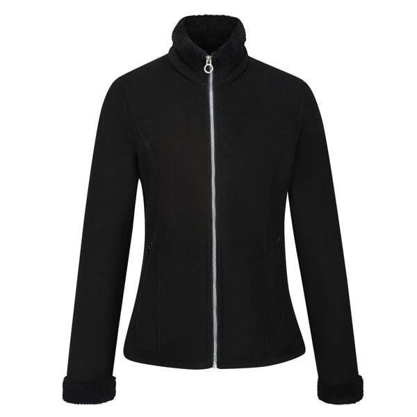Regatta Womens/Ladies Brandall Heavyweight Fleece Jacket - Black