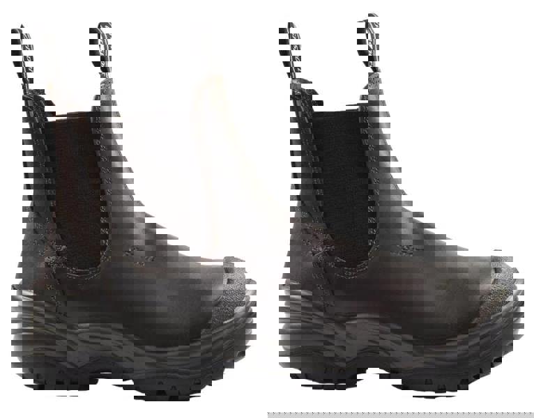 GriSport Chukka Mens Steel Toe/Midsole Chelsea Pull On Boots