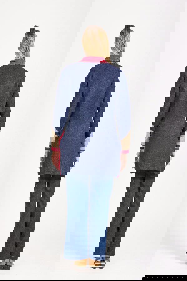 Mudflower Colour Block Coatigan