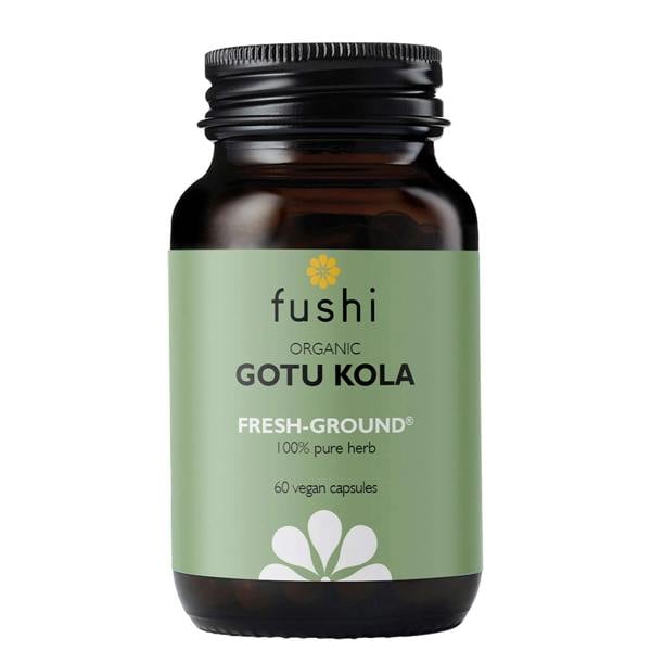 Fushi Single Herb Supplements Organic Gotu Kola x 60 Capsules