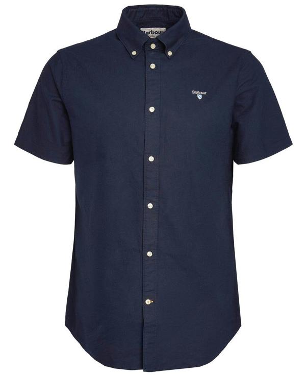 Barbour Oxtown S/S Tailored Shirt - Navy
