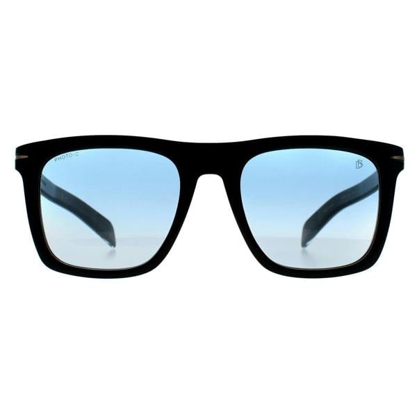 David Beckham Sunglasses DB 7000/S 807 T4 Black Grey Mirror
