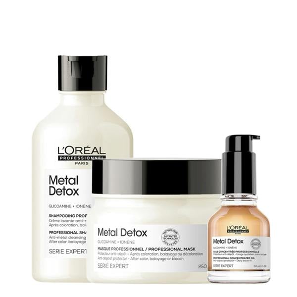 L'Oréal Professionnel Metal Detox Shampoo Mask Oil