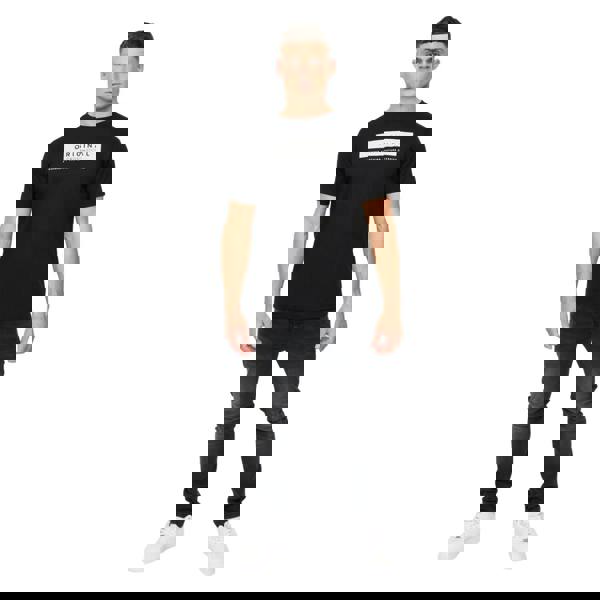 Crosshatch Mens Jamstate T-Shirt - Black - 