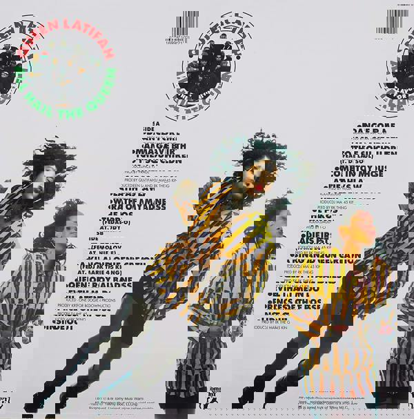 Queen Latifah 'All Hail The Queen' LP Clear Red Vinyl