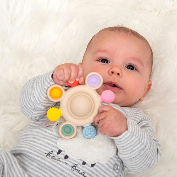 tickit SiliSoft® Pop Teether (Rainbow)