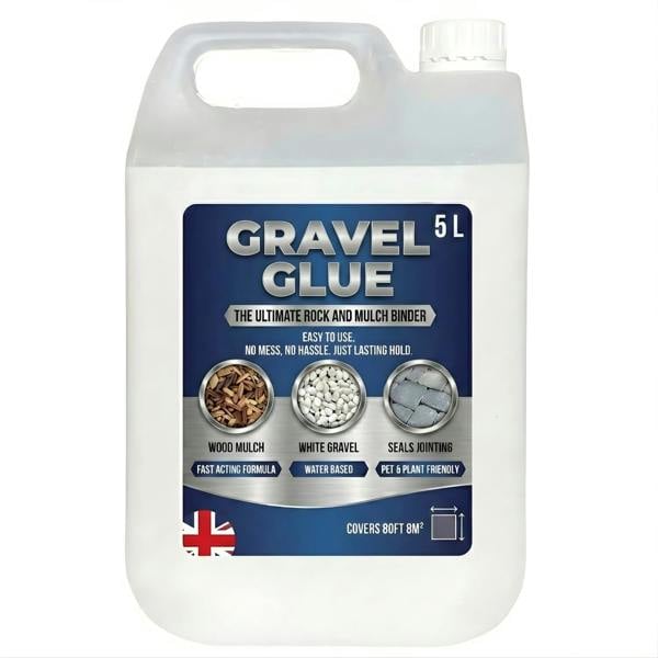 Ultimate Gravel Binder Glue Easy To Use Rock, Stone & Mulch Adhesive 