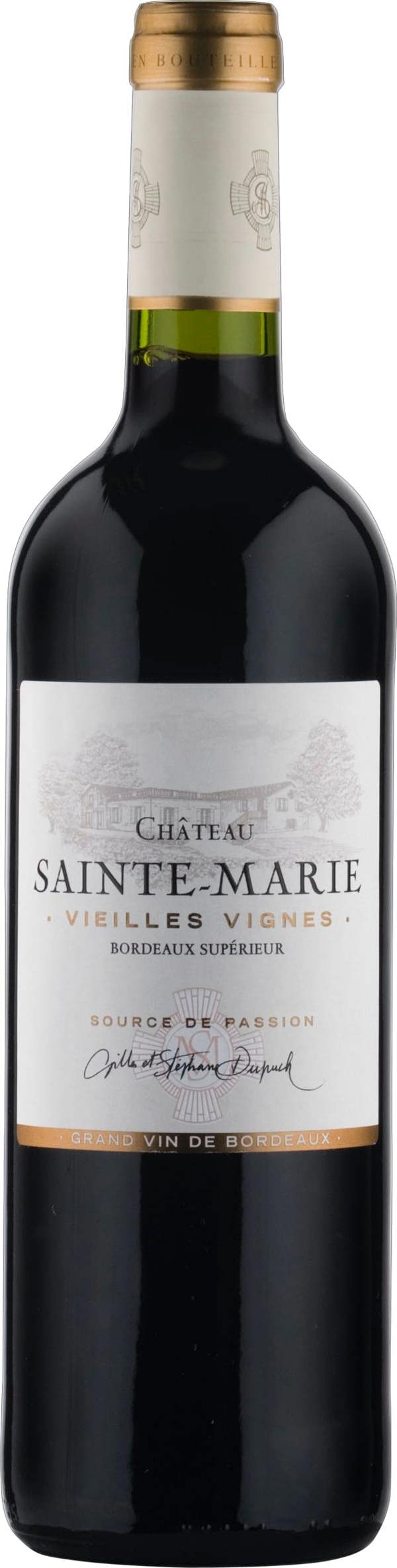 Chateau Sainte Marie Bordeaux Superieur 'Vieilles Vignes' 2025 75cl