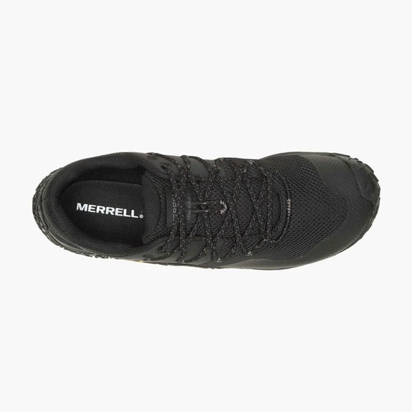 Merrell J037151 Men's Trail Glove 7 - Black Mono