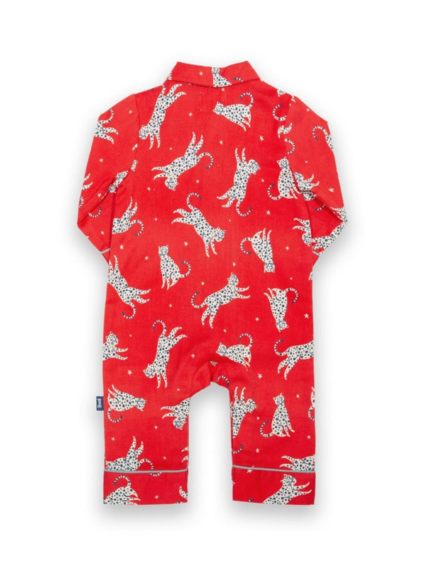 Kite Baby Organic Snow Leopard Romper
