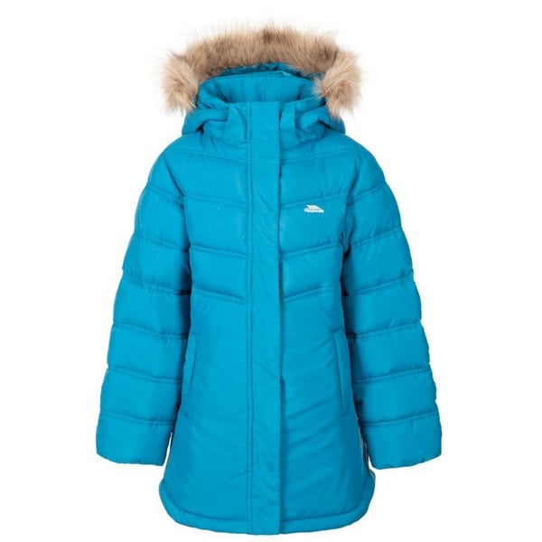 Trespass Girls Charming Padded Jacket - Rich Teal