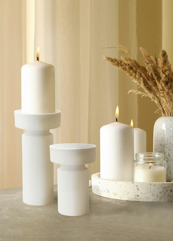 Rozi Pure Collection Decorative Candle Holder