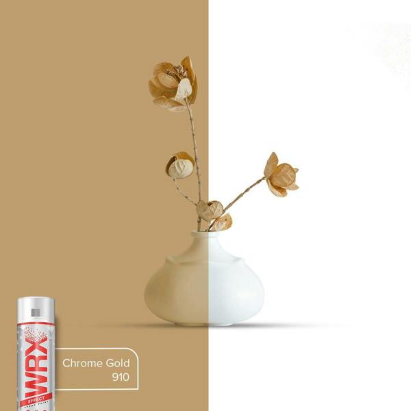 WRX 12X WRX Chrome Gold Spray Paint 400ml