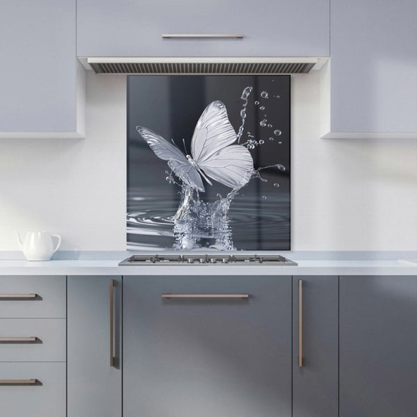 Warren Reed - Designer Crystal Butterfly Water Dance Kitchen Splashback