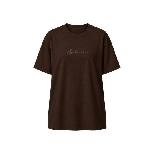 By Lanvin Signature Logo Dark Brown T-Shirt