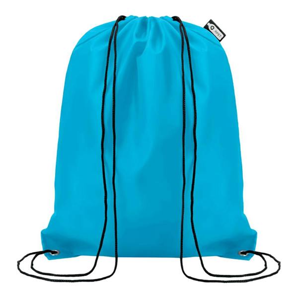 MidOcean Shooppet RPET 190T Drawstring Bag - Turquoise - 