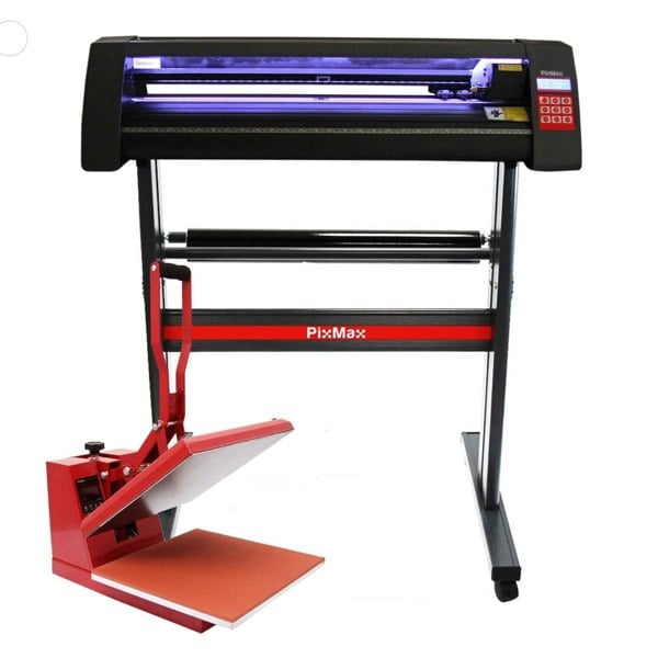 PixMax Vinyl Cutter LED, 38cm Clam Press & SignCut Software