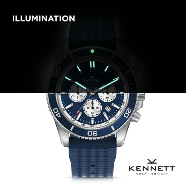 Kennett PaceSetter Chronograph Watch | Nautical Inspired Timepiece Kennett Great Britain