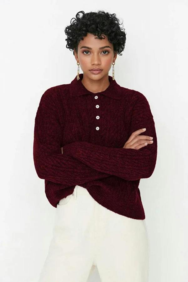 Hoxton Gal Oversized Soft-Textured Knit Sweater