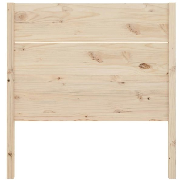 Berkfield Headboard 81x4x100 cm Solid Wood Pine