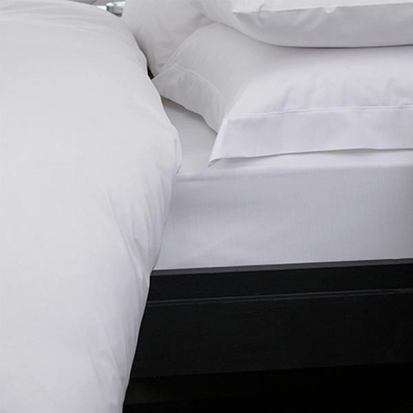 Charlotte Thomas Sestina 100% Cotton Luxury Percale White Fitted Sheet - 4ft Bed  - 122 x 190cm