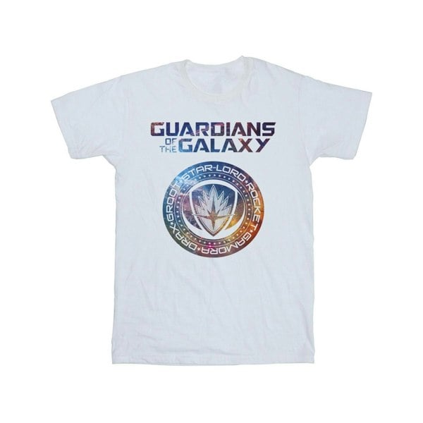 Marvel Boys Guardians Of The Galaxy Stars Fill Logo T-Shirt - White